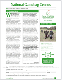 National Gamebag Census NL