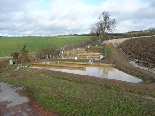 Sediment Trap Install Sediment Trap Install